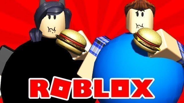 'FICAMOS MUITO GORDOS! - Roblox (Junk Food Simulator)'
