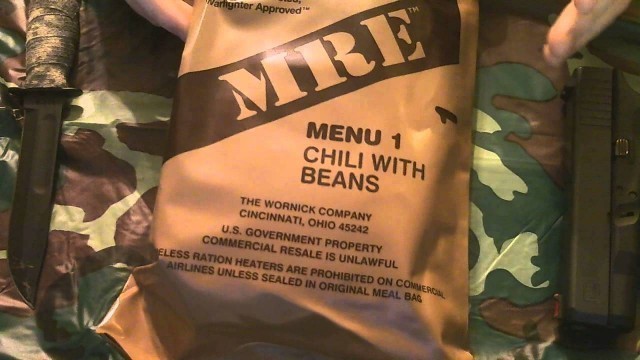 'Military MRE (Meal Ready To Eat) Intro'