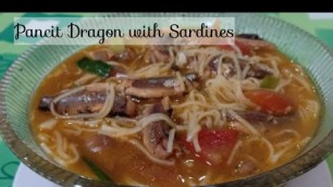 'Pancit Dragon With Sardines || Mix N Food'