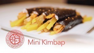 'K-Food Express: Mini Kimbap'