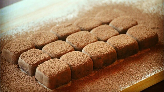 '2 Ingredient Chocolate Truffles | Condensed Milk Chocolate Truffles | ASMR | Food Gallery'