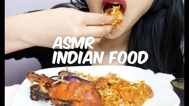 'ASMR INDIAN FOOD with my hands (EATING SOUNDS) No Talking | SAS-ASMR'