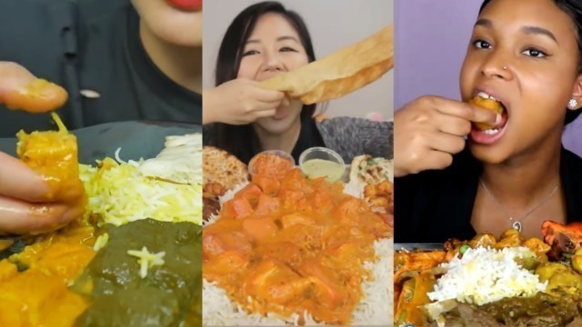 'Which mukbanger eats Indian food *Better* | Mukbang Compilation'