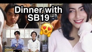 'SB19 Stell cooking \'K-Food - Bulgogi, Jeon, and Japchae\'  in Hansik Sessions Reaction Part 2'