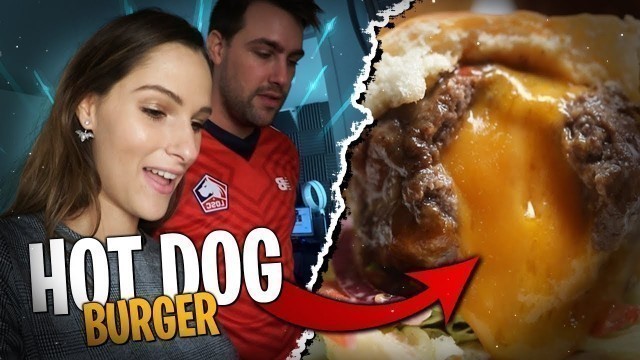'Mon Hot-dog façon Burger bien Foodporn ! Food Battle contre Pidi 