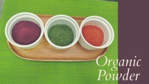 'Organic vegetable Powder | Organic Food Color |'