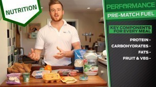 'What to eat before a game | Pre-match meal | Elite sports nutrition'