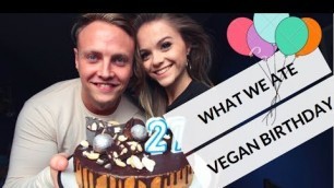 'MARCO\'S BIRTHDAY VLOG // Vegan Birthday Foods'