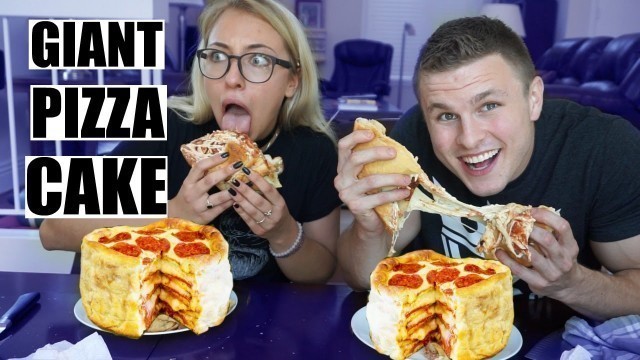 'GIANT VEGAN PIZZA CAKE | Shane Dawson Remake | #veganized'