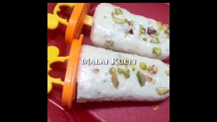 'Malai Kulfi || SIRIS FOOD GALLERY ||'