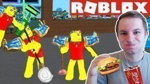 'ЛУЧШИЙ РАБОТНИК ФАСТ ФУД КАФЕ - Roblox Fast Food Simulator'