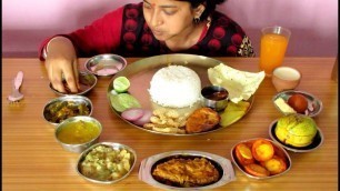'Massive Indian Food Eating ( Biggest Lunch Ever! ) || Food Ninja'