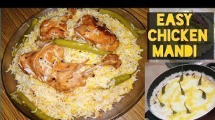 'Chicken mandi |കുഴിയുംവേണ്ട കുക്കറു വേണ്ട | EasyMandiRiceRecipe #EasyChickenMandi |shas food gallery'