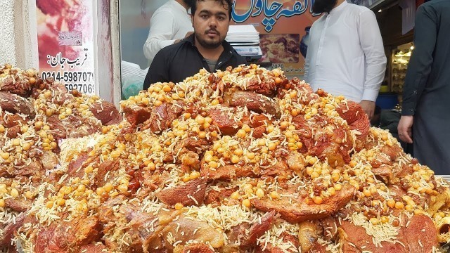 'ZAIQA Degi Beef Biryani | Zaiqa Special Mutton Chawal Rice | Street Food Ranger'