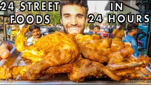 'Eating 24 INDIAN STREET FOOD DISHES in 24 HOURS!'