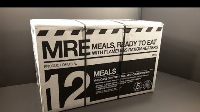 '2017 Meal Kit Supply MRE Review Meal Ready To Eat Best Civilian Meal Ready to Eat Taste Test'