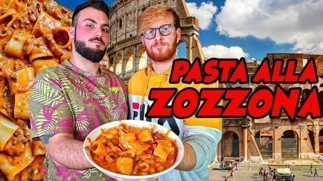 'LA ZOZZONA - fusione tra Carbonara e Amatriciana'