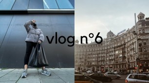 'vlog n6 /a lot of food / gallery visit'