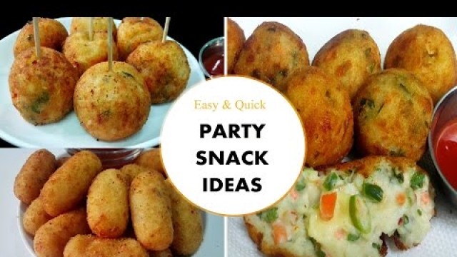 'Party Snack Ideas  || Easy & Quick Party snacks'