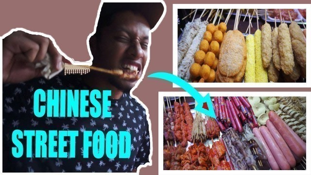 'Extreme chinese street food eating in china || food ranger || part - 01'