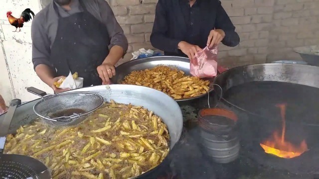 'Crispy French Fries At University of Peshawar Pakistan | Street Food Ranger  K'