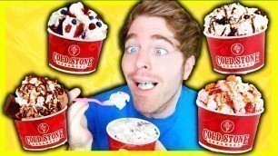 'TASTING COLD STONE ICE CREAM FLAVORS'