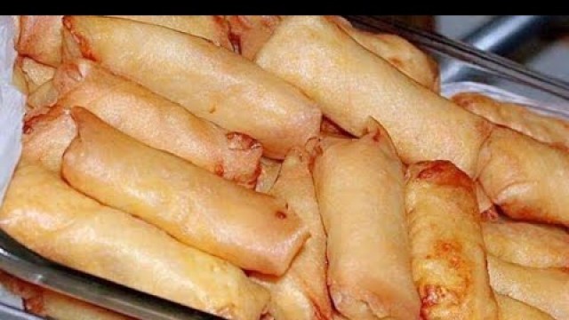 'One of the Filipino\'s Favorite Birthday Food l Lumpia'