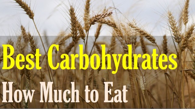 'What are Good Carbs and How much Carbs should you have?'