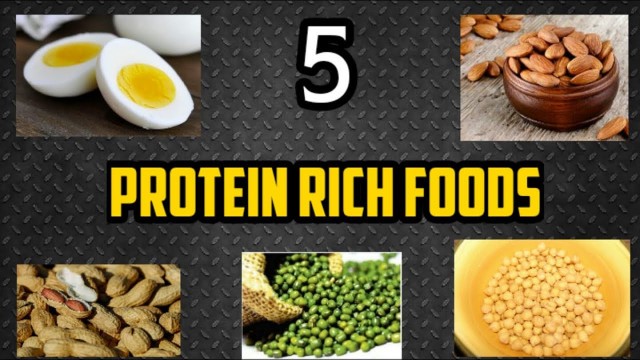 '5 Protein Rich Foods   100% Works in tamil'