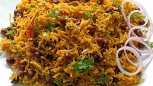 'Chana pulao recipe in Tamil | கொண்டைக்கடலை புலாவ் | Kondakadalai Recipes | Chana masala rice recipe'