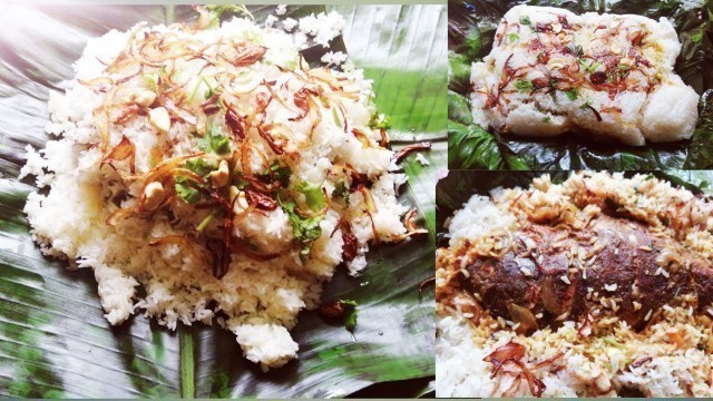 'Fish Pothibiryani / മീൻ പൊതിബിരിയാണി / biriyani Recipe / Malabar special biryani/ shas food gallery'