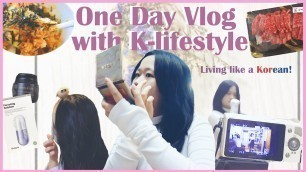 '[Vlog] K-lifestyle in Quarantine: K-food, K-Beauty & Filming KAI Mmmh Dance Cover'