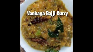 'Vankaya Bajji Curry || Brinjal Mash Curry || SIRIS FOOD GALLERY ||'