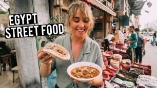 'We Tried Egypt Street Food | Must Eat Local Dishes in Cairo'