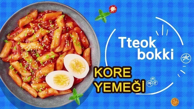 'Helal Kore yemeği yapımı : Tteokbokki (K-Food)'