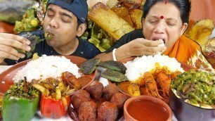 'The Unknown Dishes Mukbang Indian Food Eating Show'