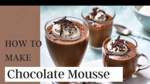 'Chocolate Mouse | Presentation Ideas of Chocolate Mousse By Sandi food gallery.'