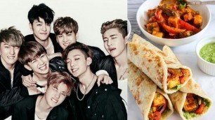 'IKON eating INDIAN FOOD 