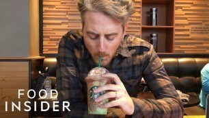 'Starbucks Secret Menu: Butterbeer Frappuccino & Dragon Frappuccino | Fast Food Secret Menus'