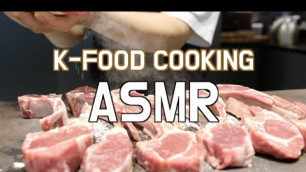 '[ASMR] K-FOOD COOKING (된장찌개,고등어구이,생소시지)'