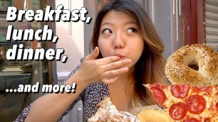 'WHAT TO EAT IN NEW YORK! 24 Hours NYC Food Tour'