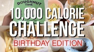 'Free Birthday Food Challenge! | Brandon Woods'