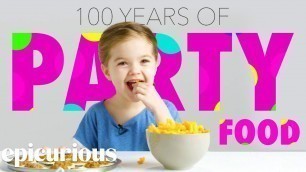 'Kids Try 100 Years of Party Food'
