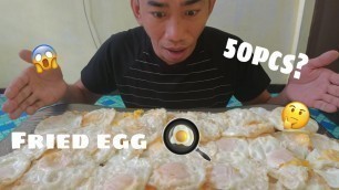 '50 sunny side up mukbang challenge || filipino food ||#rrlangmalakas'