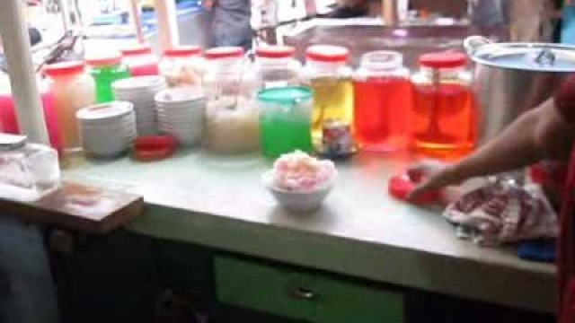 'Jakarta street food 57 ice kolding (es kolding)'