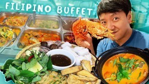 'All You Can Eat FILIPINO BUFFET & Vietnamese SEAFOOD in HOUSTON  TEXAS'