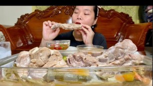 'DOBLE ANG SARAP!SINIGANG NA PORK PATA AT RIBS | FILIPINO FOOD MUKBANG | MUKBANG PHILIPPINES'