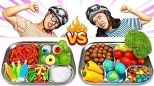 'Food plate Challenge Mukbang | yomi yami'