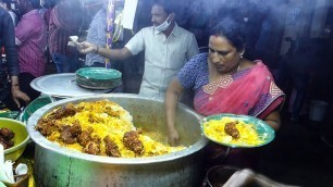 'Aunty Selling Delicious Chicken Biryani in Andhra Pradesh (Vijayawada)1000 Plate Sold within 4 Hour'