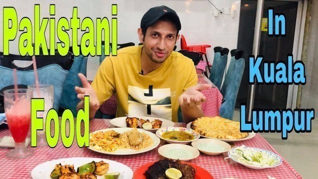 'Having Pakistani Food In Kuala Lumpur Malaysia | Eng-Subtitles | Pakistani Street Food In Malaysia'